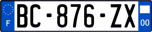 BC-876-ZX