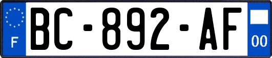 BC-892-AF