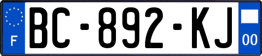 BC-892-KJ