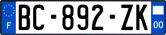 BC-892-ZK