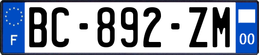 BC-892-ZM