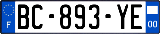 BC-893-YE