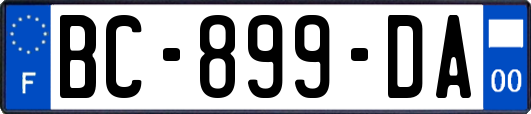 BC-899-DA
