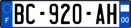 BC-920-AH