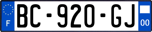BC-920-GJ