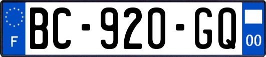 BC-920-GQ