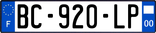 BC-920-LP