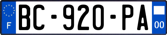 BC-920-PA