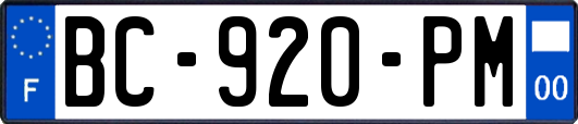 BC-920-PM