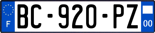 BC-920-PZ