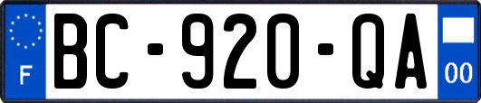 BC-920-QA