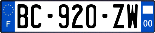 BC-920-ZW