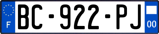 BC-922-PJ