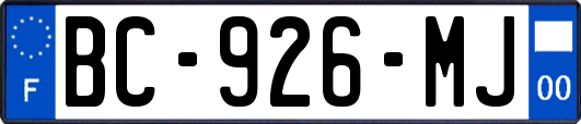 BC-926-MJ