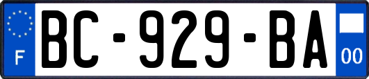 BC-929-BA