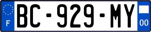 BC-929-MY