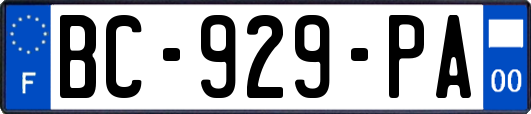 BC-929-PA
