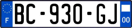 BC-930-GJ