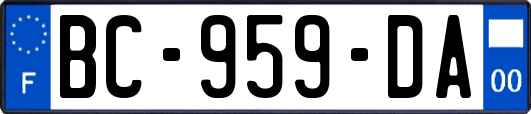 BC-959-DA