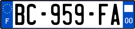 BC-959-FA