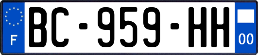 BC-959-HH