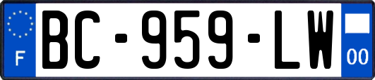 BC-959-LW
