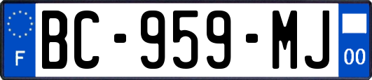 BC-959-MJ