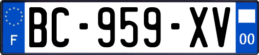 BC-959-XV