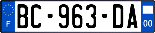 BC-963-DA