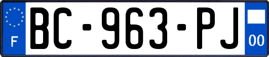 BC-963-PJ