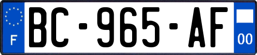 BC-965-AF