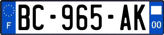 BC-965-AK