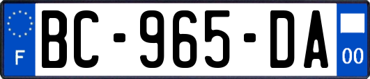 BC-965-DA