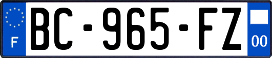 BC-965-FZ