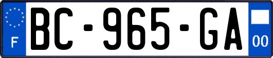 BC-965-GA