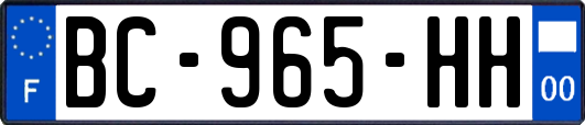 BC-965-HH