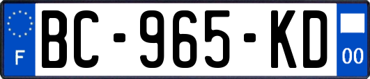 BC-965-KD