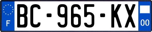 BC-965-KX