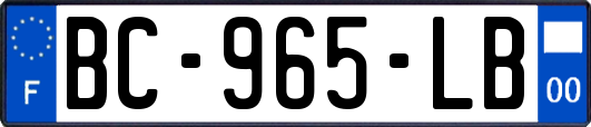 BC-965-LB