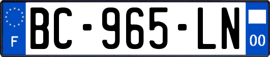 BC-965-LN