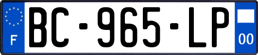 BC-965-LP