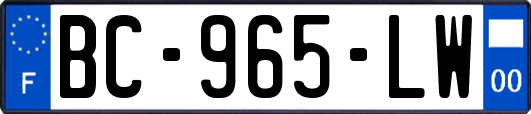 BC-965-LW
