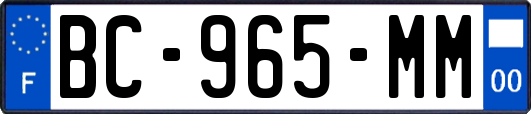 BC-965-MM