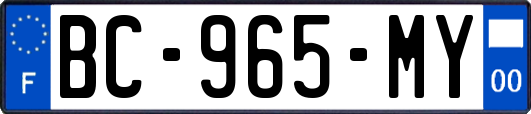 BC-965-MY