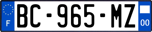 BC-965-MZ