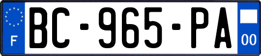 BC-965-PA