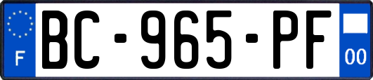 BC-965-PF