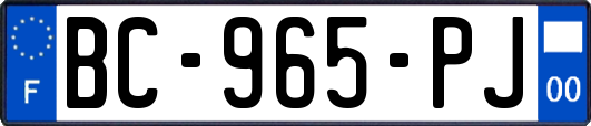 BC-965-PJ