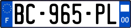 BC-965-PL