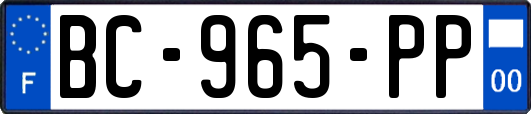 BC-965-PP
